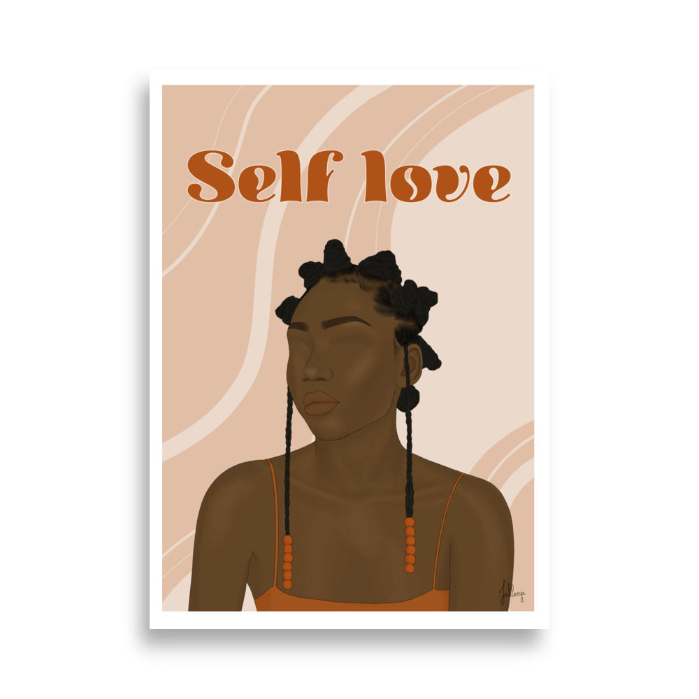 Quotation poster "Self love"