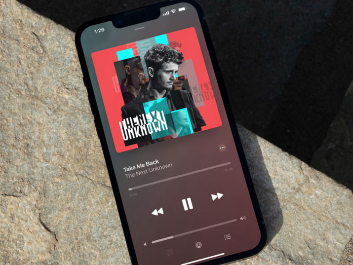 The Next Unknown iTunes Mockup