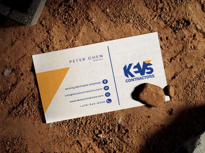 Kevs Contractors Business Card
