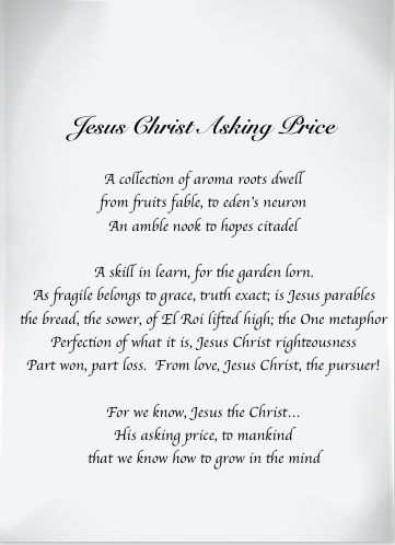 Jesus Christ Asking Price
