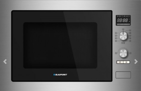 Blaupunkt AP-5MA27500AU integrated microwave oven in stainless steel finish