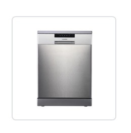 Blaupunkt AP-5VS400AU 60cm freestanding dishwasher in stainless steel finish
