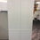 Thumbnail: 900mm pantry cabinet – gloss white double-door flat pack tall kitchen storage unit from Kora Kitchens Brisbane