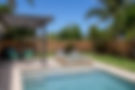 Florida Backyard with Pool