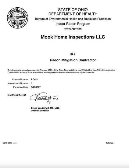 Radon Mitigation Contractor