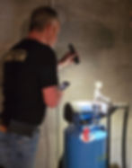 Inspector Using Flashlight