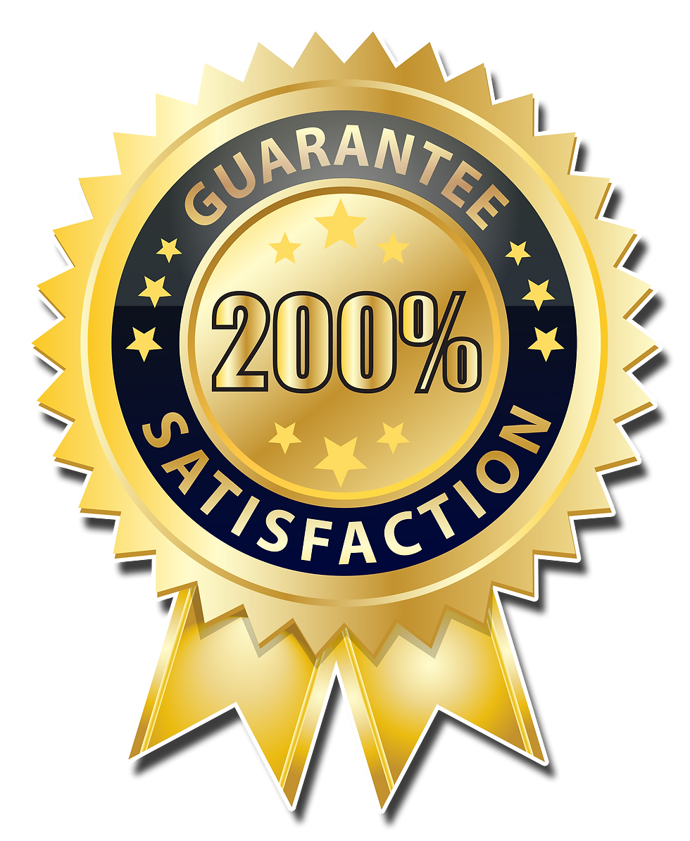 200% Satisfaction Guaranee