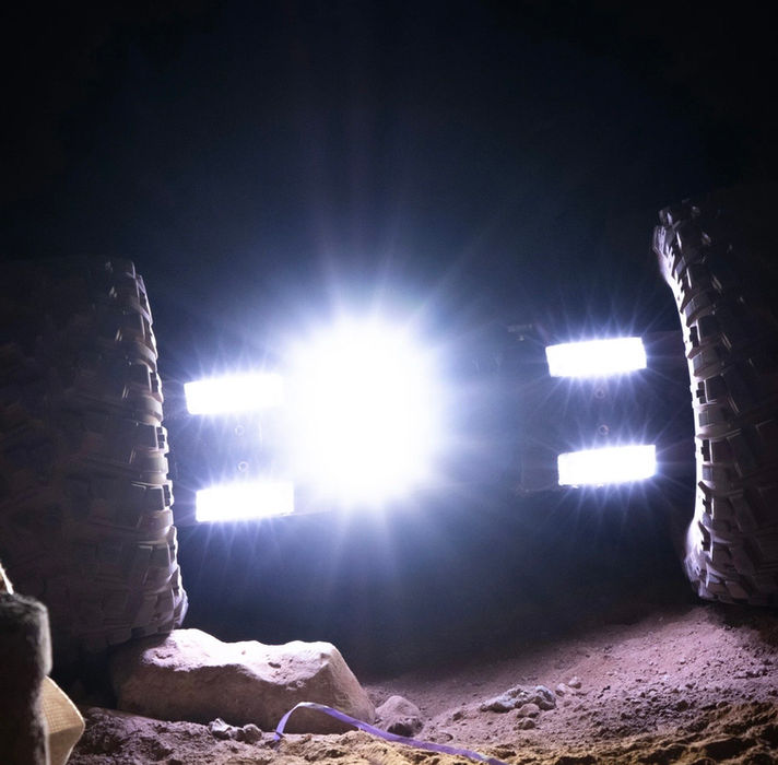 Crawlspace Inspection Robot Lights