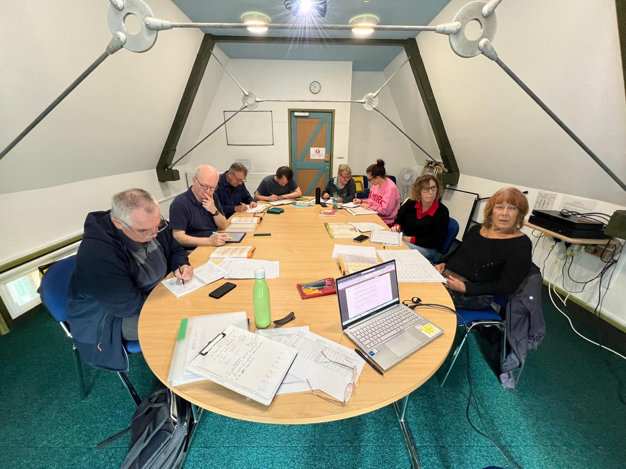 Spanish class pair work