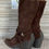 Thumbnail: Pepe Jeans suede boots , size 4