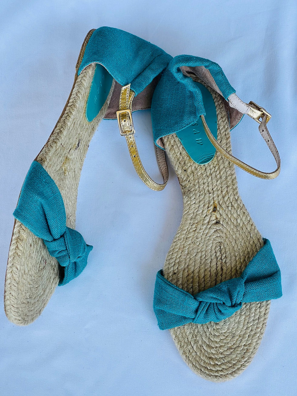 Thumbnail: Jigsaw espadrilles, size 6