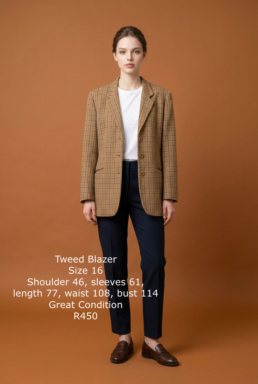 Tweed Blazer, size 16