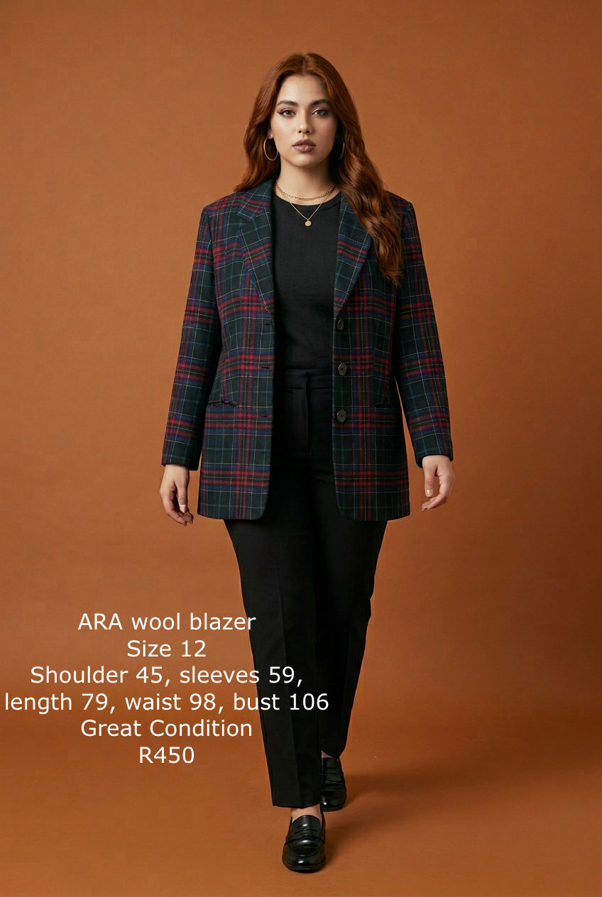 ARA wool blazer, size 12