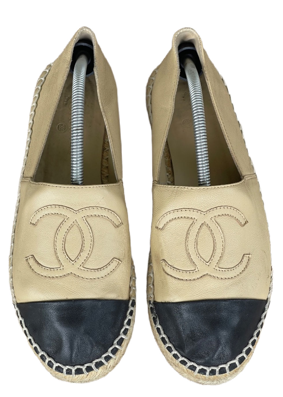Chanel leather espadrilles, size 6