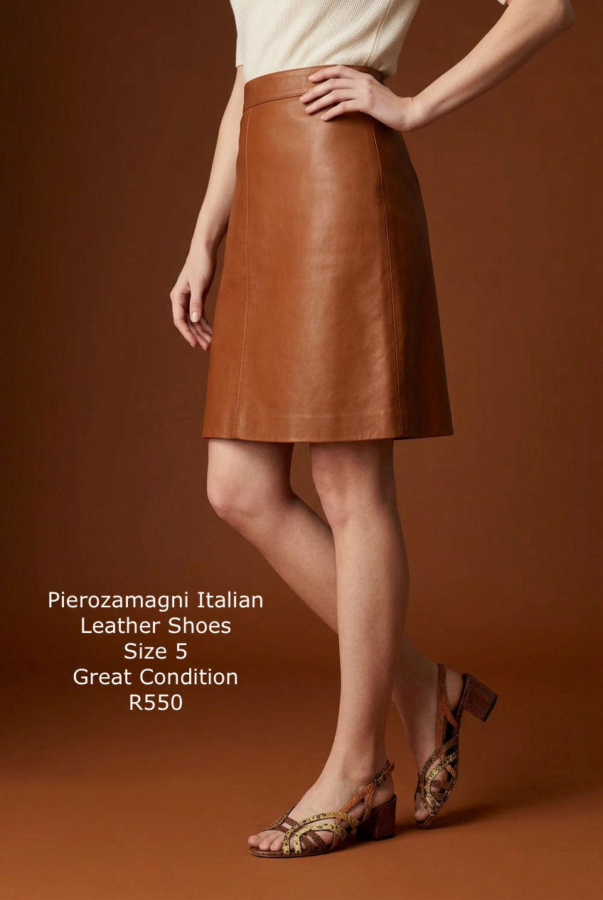 Pierozamagni leather shoes, size 5
