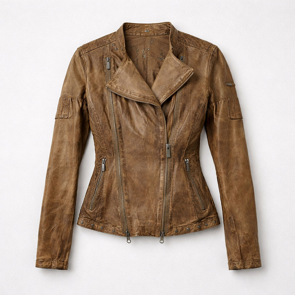 Thumbnail: G3000 soft leather jacket, size S