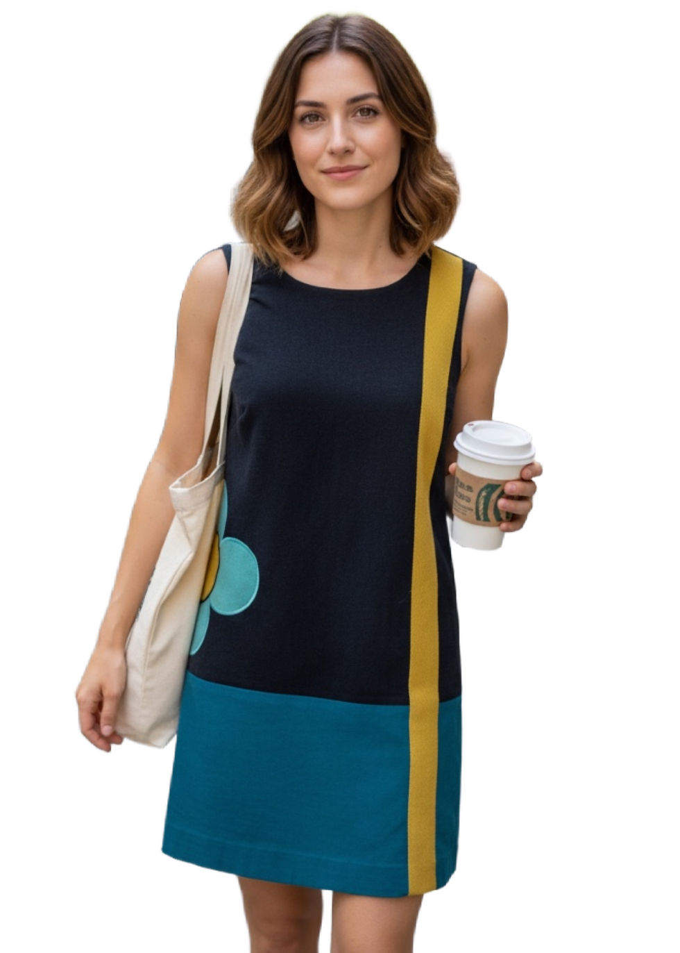 Thumbnail: Rosalita Mc Gee wool dress, size S