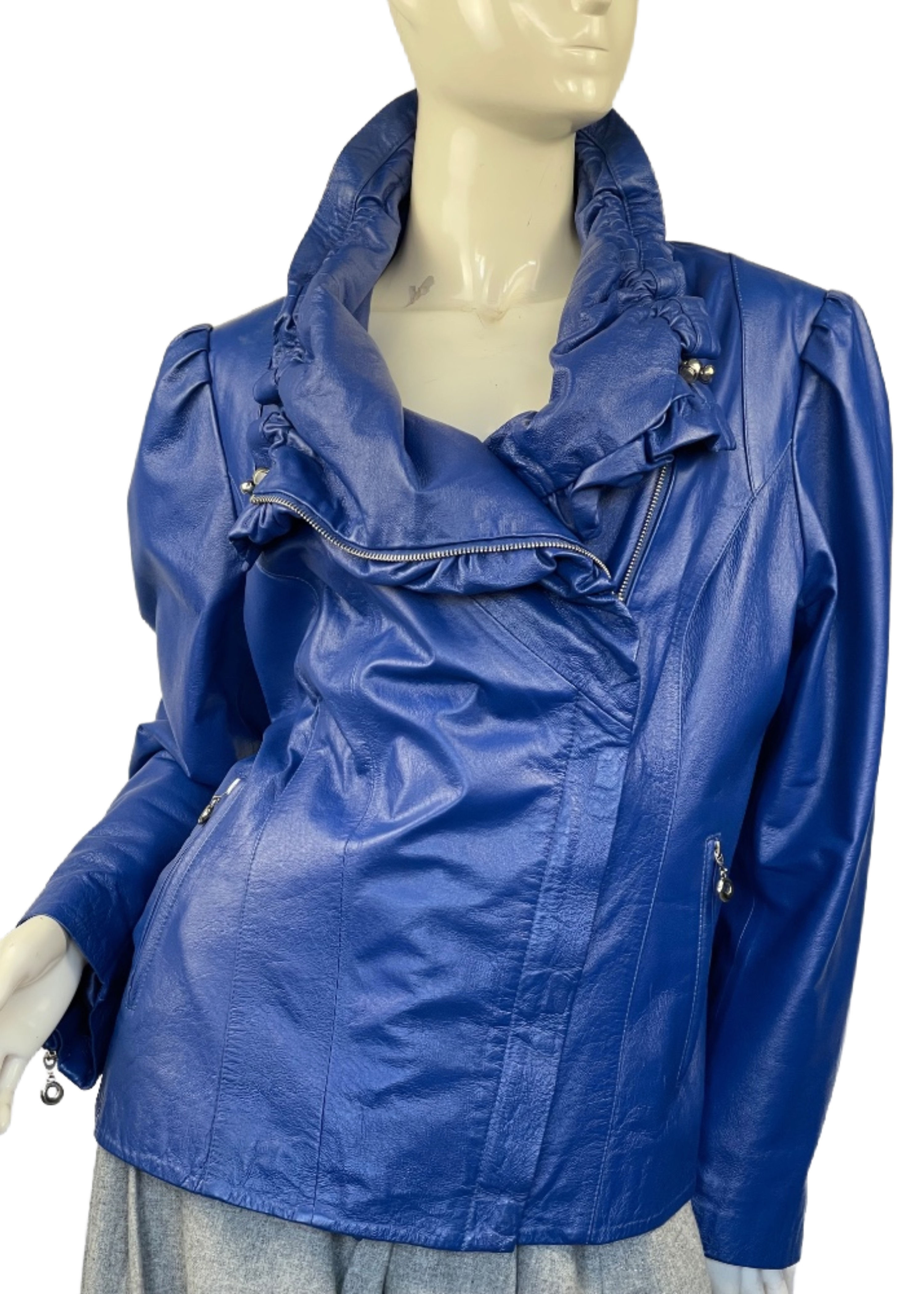 Ricarda M soft leather jacket, size 16