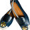 Thumbnail: Tory Burch leather pumps, size 4.5