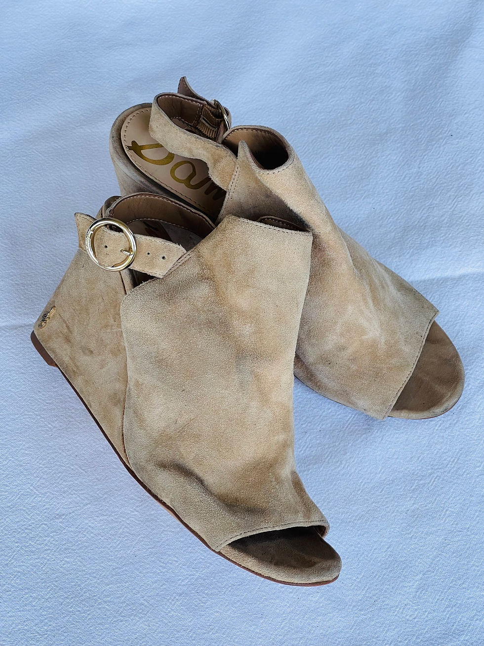 Thumbnail: Sam Edelman suede shoes, size 6