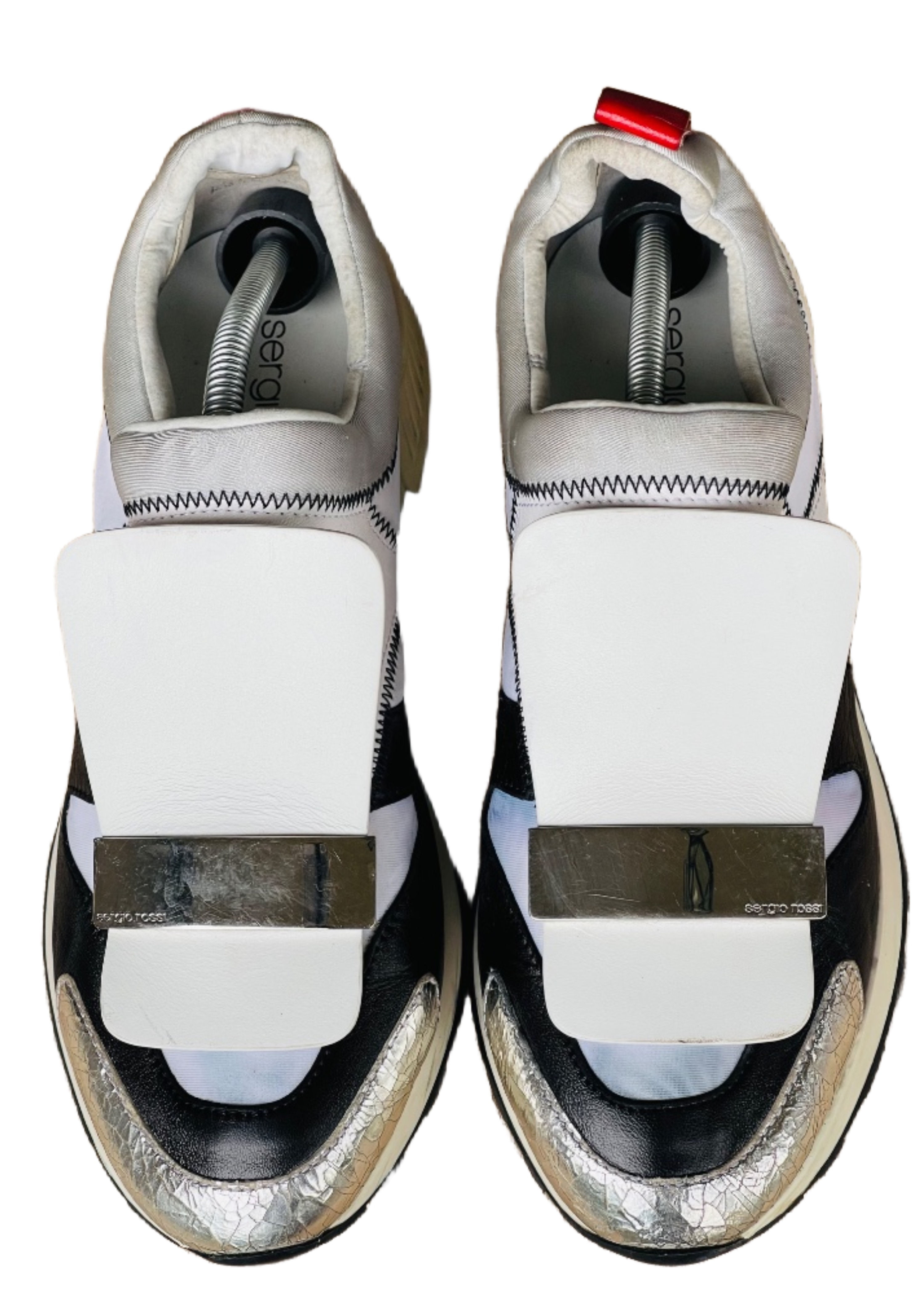 Sergio Rossi leather sneakers, size 5