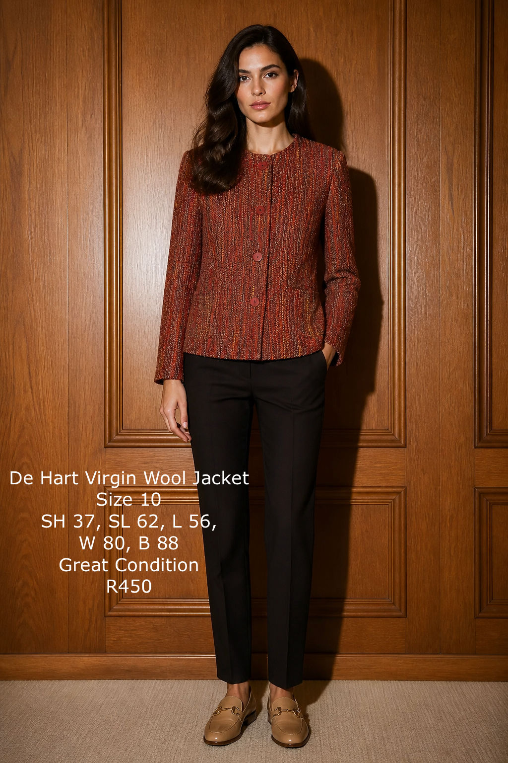 De Hart virgin blazer, size 10