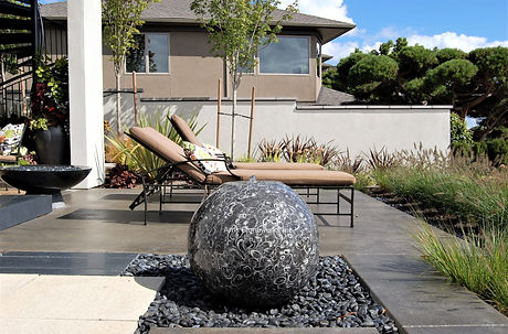 sorrel granite, beige granite, stone paving, stone bench, stone water feature, black stone, fossil stone,