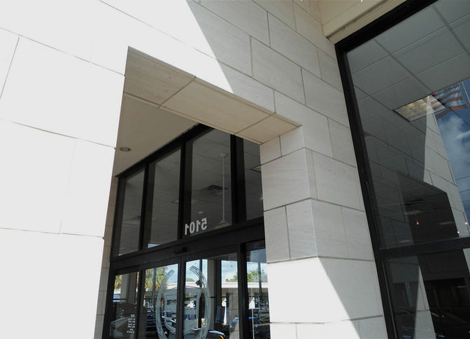Latte Cream Limestone wall cladding honed finish