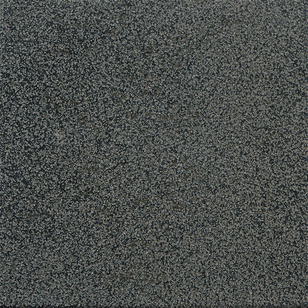 Lychee finish on Imperial Black Granite, providing a heavily pitted, high-traction texture that softens the black tones for safe architectural paving and pool coping.