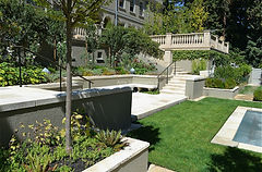 Gold Beige Granite landscaping stone with lychee, fine adzed finish