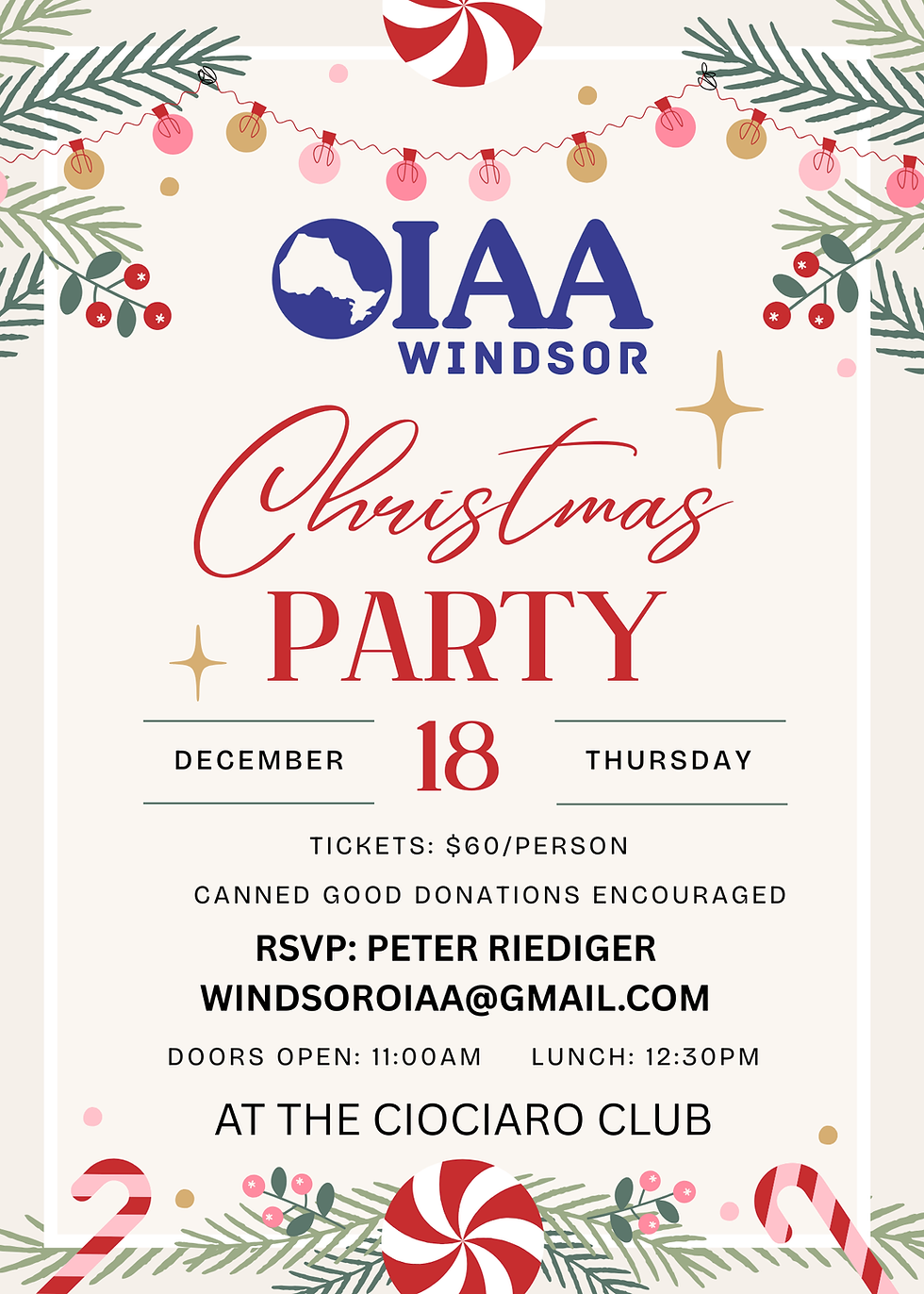 OIAA Christmas Lunch 2025