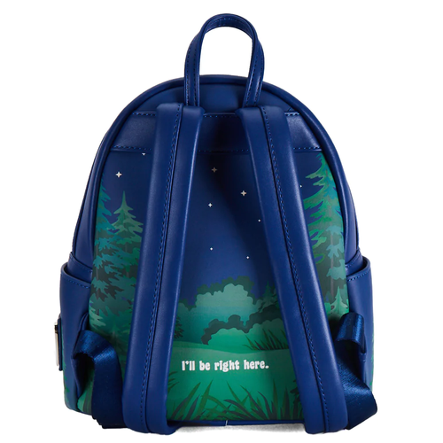 et mini backpack Stranger Things fly by on a bicycle past the moon TINY & TINY BACKPACK