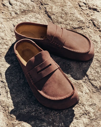 BIRKENSTOCK NAPLES HABANA WRAPPED MENS CLOG | Fox Valley Birkensto