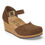 Thumbnail: BIRKENSTOCK MARY WEDGE SANDAL Dark Tea Suede