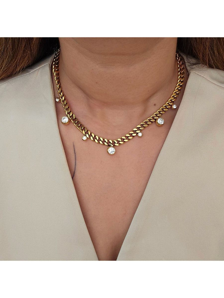 Thumbnail: Crystal Accent Chain