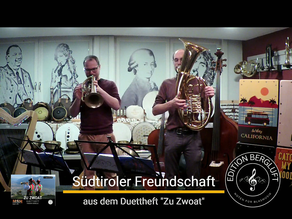 Miniaturbild: Duettheft "Zu Zwoat"