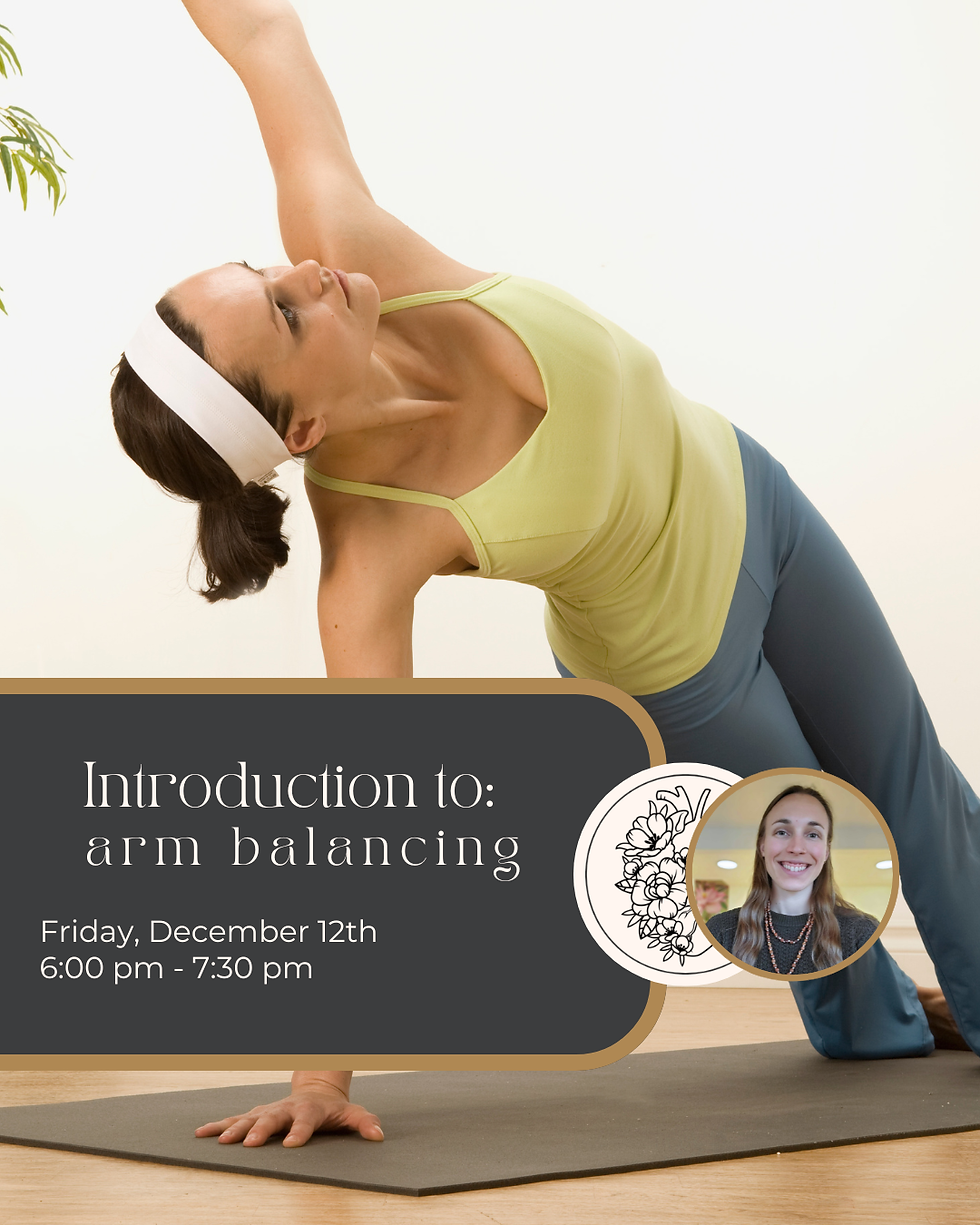 Introduction to Arm Balancing