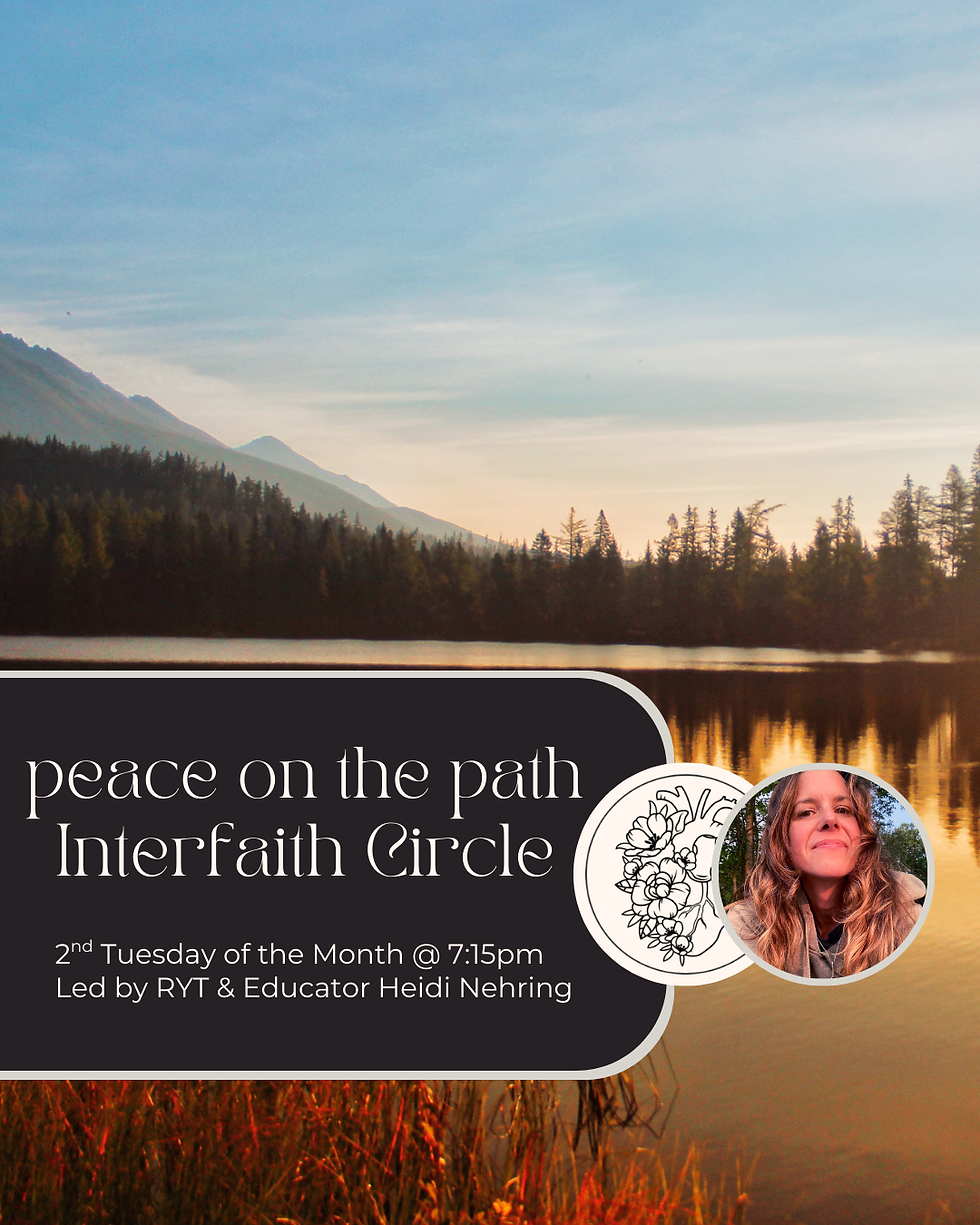 Mindful Community Interfaith Circle with Heidi