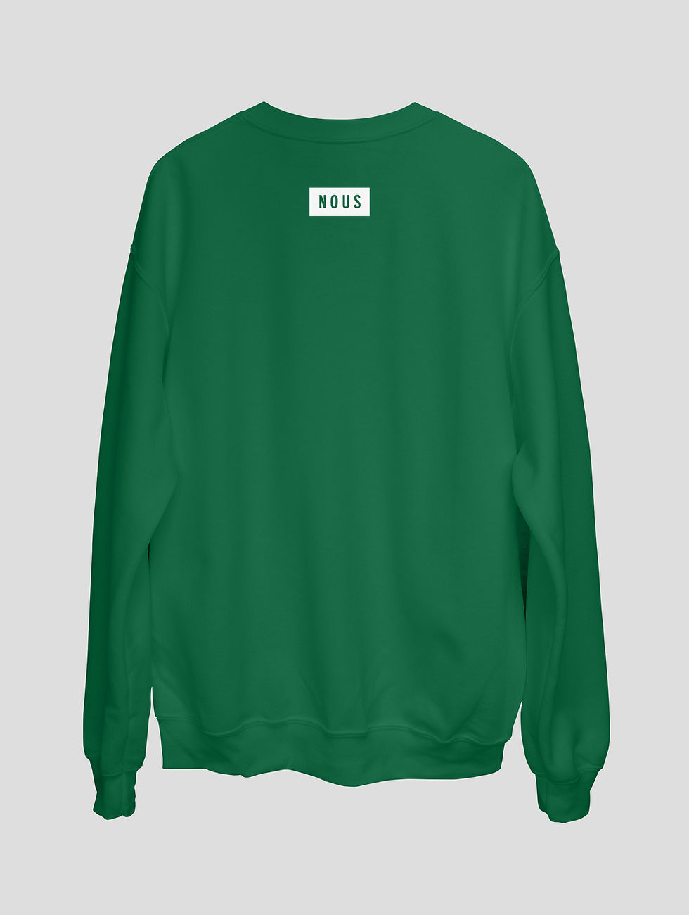 Green Sweatshirt Back