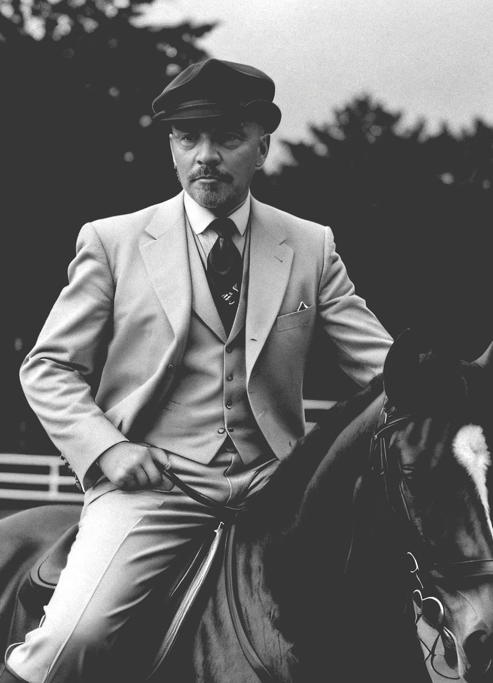 Lenin in southern England on his way back to Moscow.
