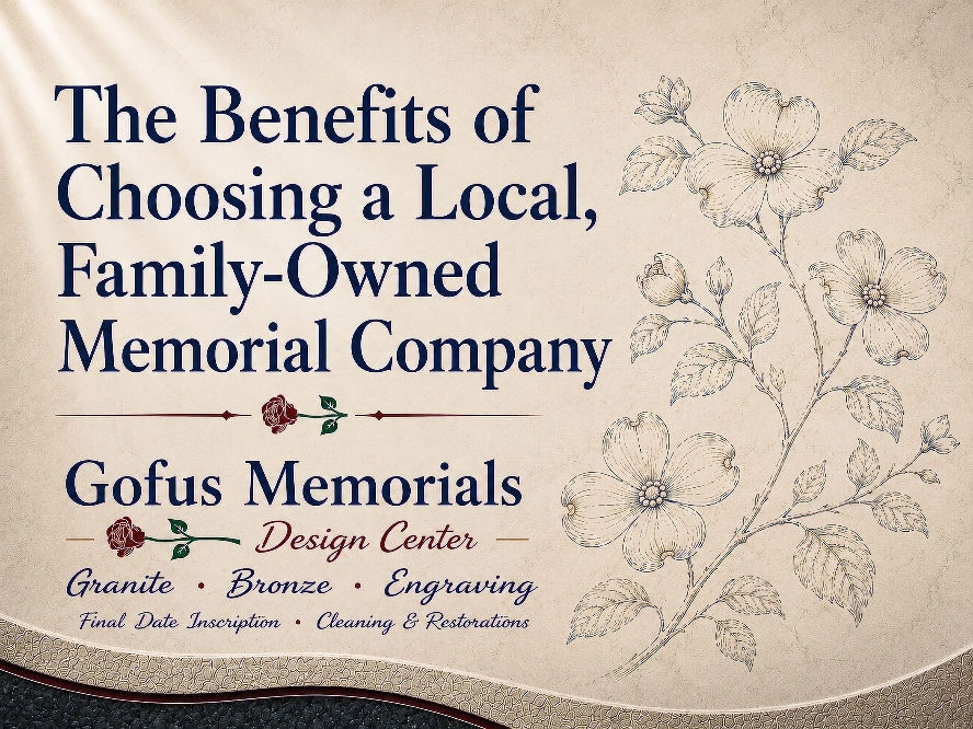 Why Choosing a Small, Family-Owned Memorial Company Makes a Difference