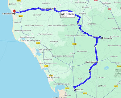 Secteur d'intervention de la Haye-du-Puits