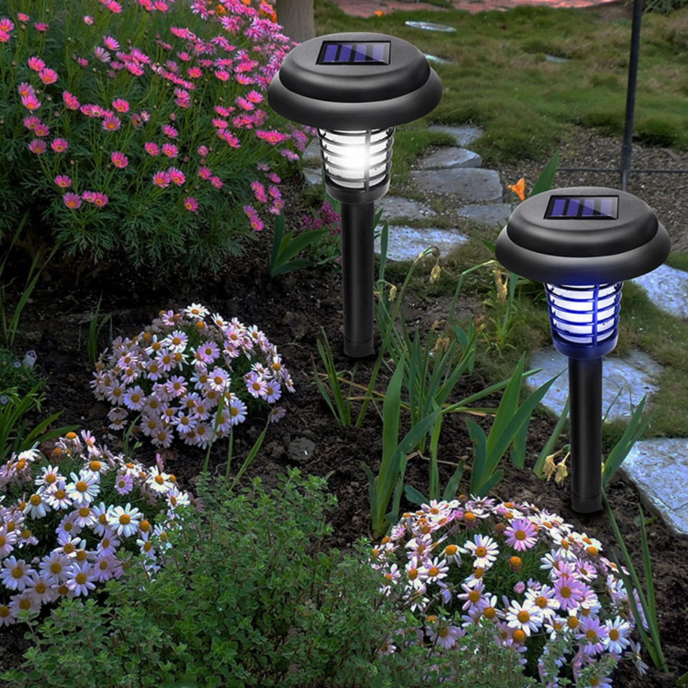 Solar LED Light & UV Bug Zapper (4 Pack)