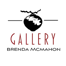 Logo for Brenda McMahon Gallery in Gulfport, Florida