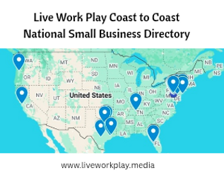 U.S. map showing coverage for theSmall Business Directory