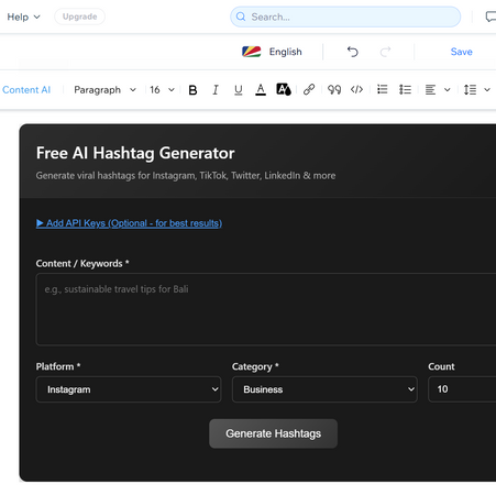 Free AI Hashtag Generator: Boost Your Social Media Reach with Smart Hashtags