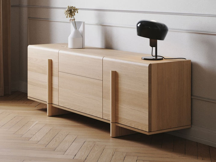 Brutalist sideboard for Wewood ErnoDierckx 