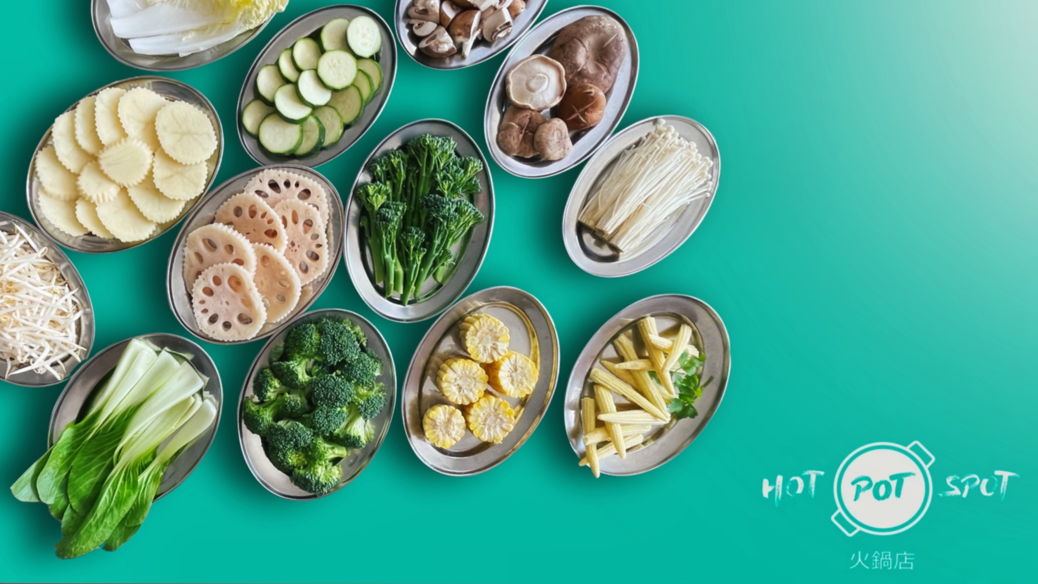 Arranged Food and Objects