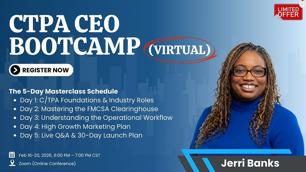 CTPA CEO Bootcamp
