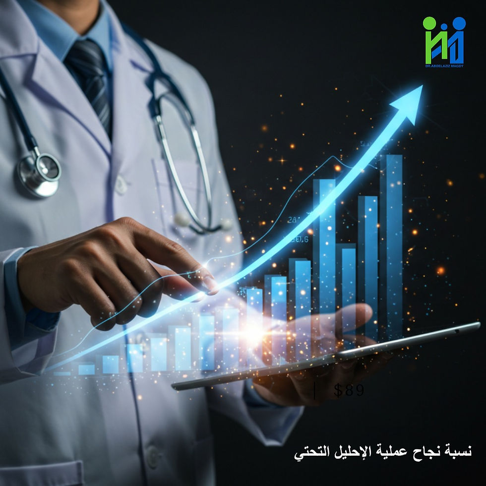 نسبة نجاح عملية الإحليل التحتي